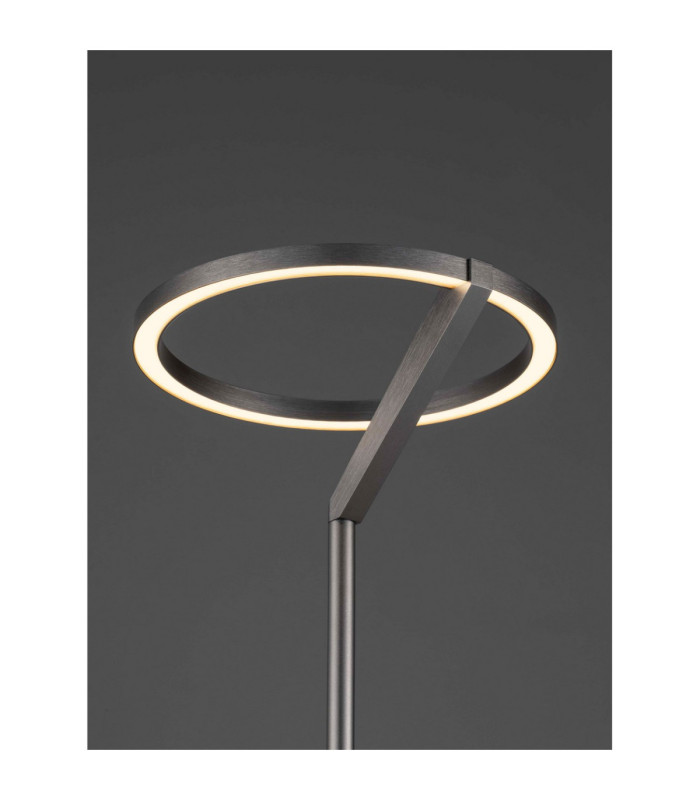 Tilia Integrated LED Table Lamp Foggy Nickel Touch Dimmable LED 16W 612lm 3000K-5