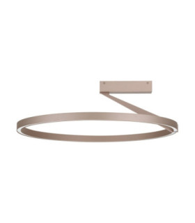 Tilia Integrated LED Semi Flush Ceiling Light Champagne Gold Triac Dimmable LED 38W 2242lm 2700-3000-4000K CCT Dip Switch-1