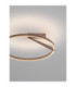 Tilia Integrated LED Semi Flush Ceiling Light Champagne Gold Triac Dimmable LED 38W 2242lm 2700-3000-4000K CCT Dip Switch-5