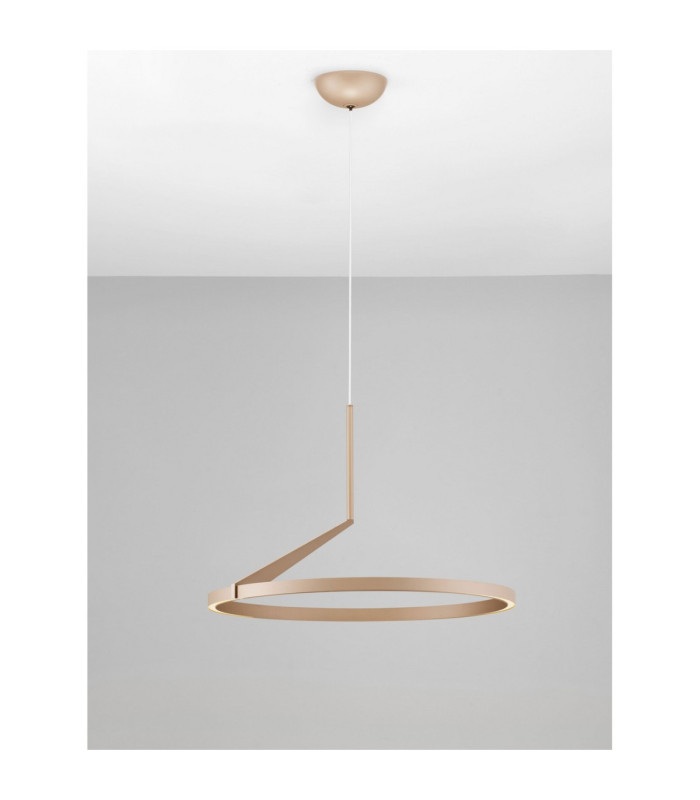 Tilia Integrated LED Pendant Ceiling Light Champagne Gold Triac Dimmable LED 31W 1829lm 2700-3000-4000K CCT-4