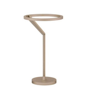 Tilia Integrated LED Table Lamp Champagne Gold Touch Dimmable LED 16W 612lm 3000K-1