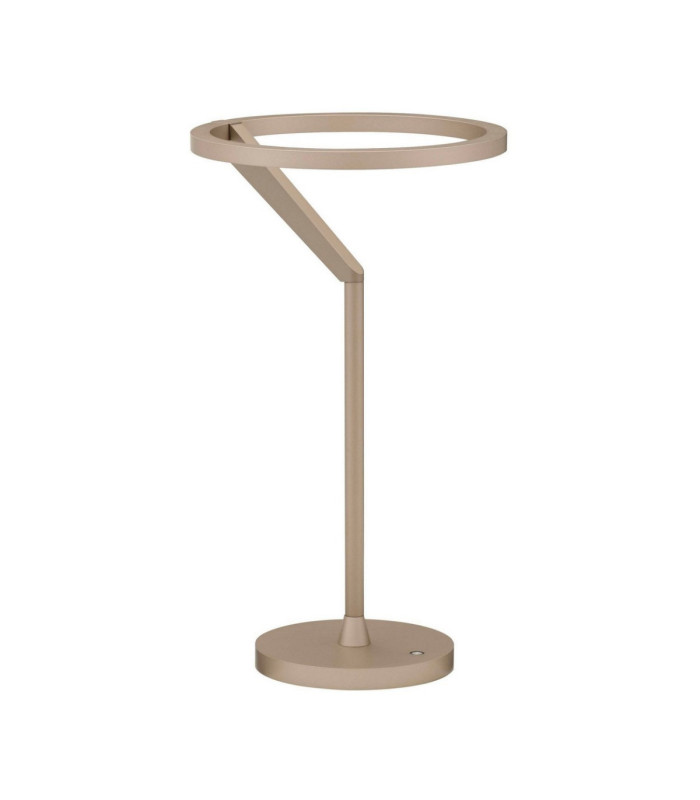 Tilia Integrated LED Table Lamp Champagne Gold Touch Dimmable LED 16W 612lm 3000K-1