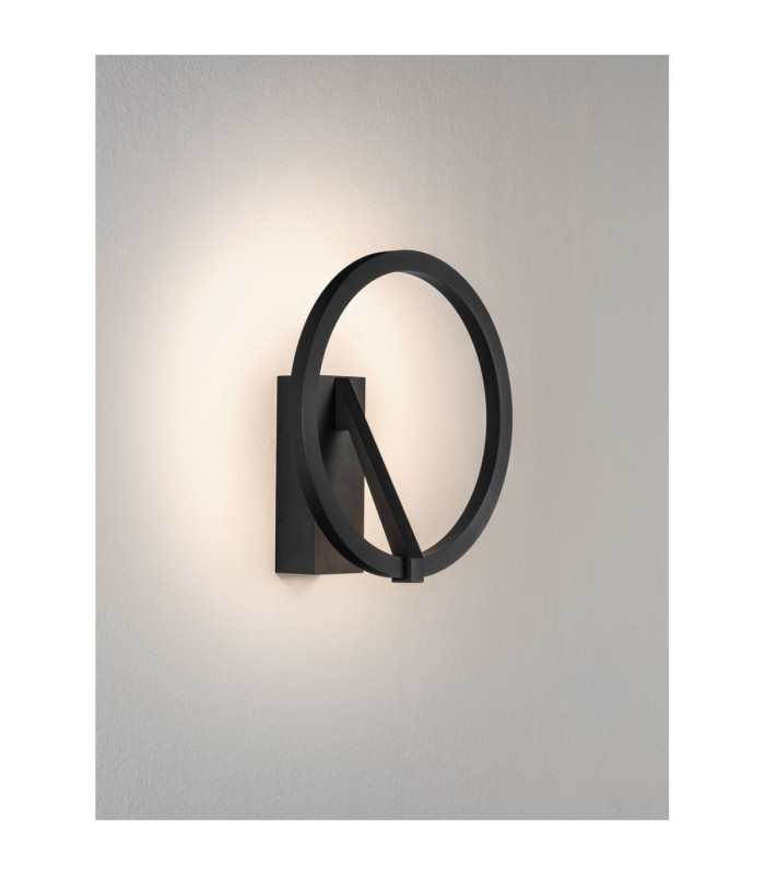 Tilia Integrated LED Wall Lamp Sandy Black LED 10W 457lm 2700-3000-4000K CCT Dip Switch-4