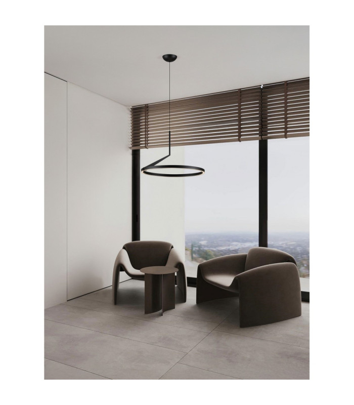 Tilia Integrated LED Pendant Ceiling Light Sandy Black Triac Dimmable LED 31W 1829lm 2700-3000-4000K CCT Dip Switch-2