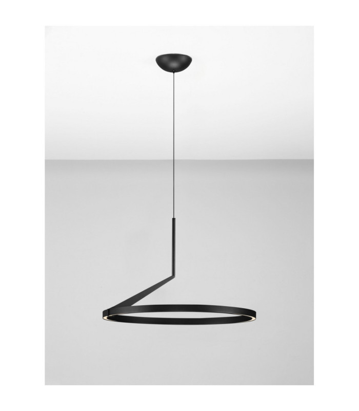 Tilia Integrated LED Pendant Ceiling Light Sandy Black Triac Dimmable LED 31W 1829lm 2700-3000-4000K CCT Dip Switch-4