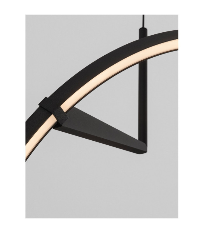 Tilia Integrated LED Pendant Ceiling Light Sandy Black Triac Dimmable LED 31W 1829lm 2700-3000-4000K CCT Dip Switch-5