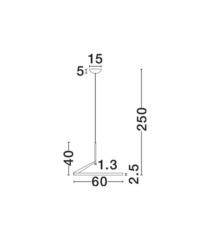 Tilia Integrated LED Pendant Ceiling Light Sandy Black Triac Dimmable LED 31W 1829lm 2700-3000-4000K CCT Dip Switch-8