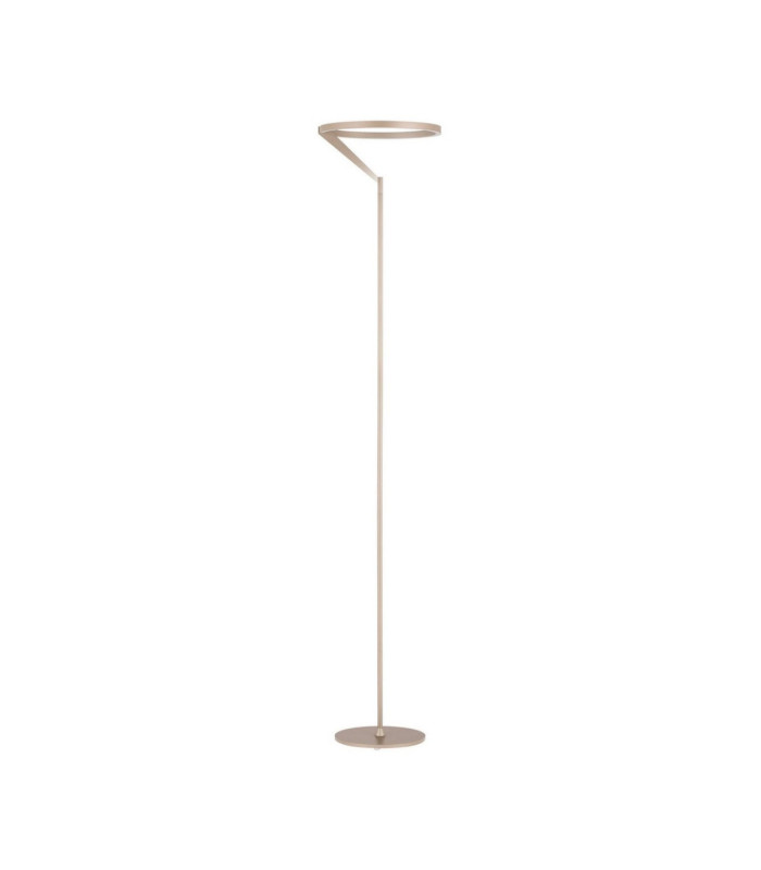Tilia LED Integrated Floor Lamp Champagne Gold Touch Dimmable LED 26W 1149lm 3000K-1