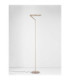 Tilia LED Integrated Floor Lamp Champagne Gold Touch Dimmable LED 26W 1149lm 3000K-3