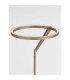 Tilia LED Integrated Floor Lamp Champagne Gold Touch Dimmable LED 26W 1149lm 3000K-5