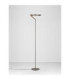 Tilia LED Integrated Floor Lamp Foggy Nickel Touch Dimmable LED 26W 1149lm 3000K-4
