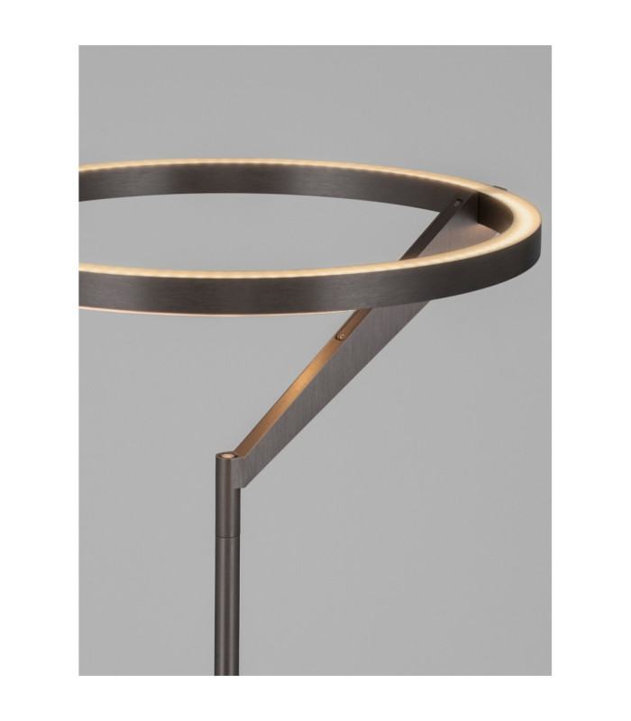 Tilia LED Integrated Floor Lamp Foggy Nickel Touch Dimmable LED 26W 1149lm 3000K-5