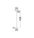 Tilia LED Integrated Floor Lamp Foggy Nickel Touch Dimmable LED 26W 1149lm 3000K-7