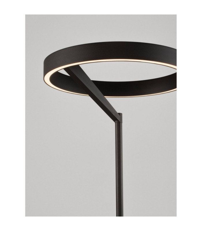 Adaliz LED Integrated Floor Lamp Sandy Black Dimmable LED 38W 1623lm 3000K-7