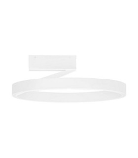 Adaliz Integrated LED Semi Flush Ceiling Light Sandy White Triac Dimmable LED 47W 2062lm 2700-3000-4000K CCT-1