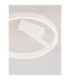 Adaliz Integrated LED Semi Flush Ceiling Light Sandy White Triac Dimmable LED 47W 2062lm 2700-3000-4000K CCT-6