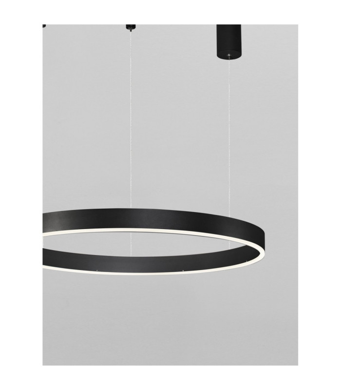 Motif Integrated LED Pendant Ceiling Light Sandy Black Dimmable LED 40W 2943lm-3