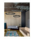 Motif Integrated LED Pendant Ceiling Light Sandy Black Dimmable LED 40W 2943lm-4