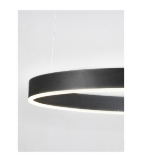 Motif Integrated LED Pendant Ceiling Light Sandy Black Dimmable LED 50W 3684lm-2