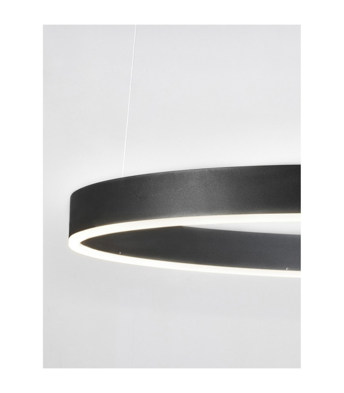 Motif Integrated LED Pendant Ceiling Light Sandy Black Dimmable LED 50W 3684lm-2