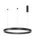 Motif Integrated LED Pendant Ceiling Light Sandy Black Dimmable LED 60W 4165lm-1