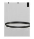 Motif Integrated LED Pendant Ceiling Light Sandy Black Dimmable LED 60W 4165lm-3