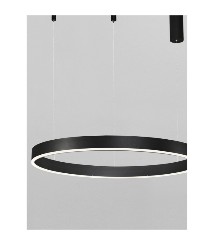 Motif Integrated LED Pendant Ceiling Light Sandy Black Dimmable LED 60W 4165lm-3