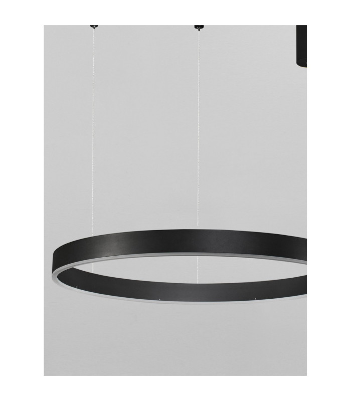Motif Integrated LED Pendant Ceiling Light Sandy Black Dimmable LED 60W 4165lm-4