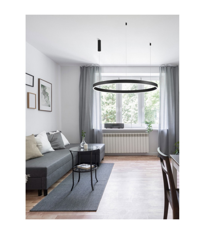 Motif Integrated LED Pendant Ceiling Light Sandy Black Dimmable LED 72W 5250lm-2