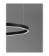 Motif Integrated LED Pendant Ceiling Light Sandy Black Dimmable LED 72W 5250lm-3