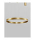 Motif Integrated LED Pendant Ceiling Light Brass Gold Dimmable LED 40W 2943lm-3