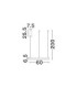 Motif Integrated LED Pendant Ceiling Light Brass Gold Dimmable LED 40W 2943lm-5