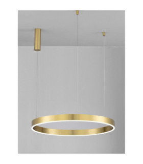 Motif Integrated LED Pendant Ceiling Light Brass Gold Dimmable LED 50W 3684lm-2
