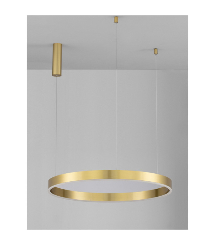 Motif Integrated LED Pendant Ceiling Light Brass Gold Dimmable LED 50W 3684lm-3