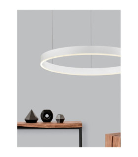 Motif Integrated LED Pendant Ceiling Light Sandy White Dimmable LED 50W 3684lm-2