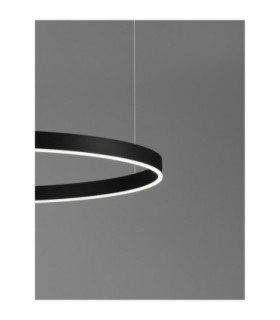 Motif Integrated LED Pendant Ceiling Light Sandy Black Dimmable LED 80W 6000lm-2