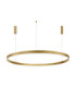 Motif Integrated LED Pendant Ceiling Light Brass Gold Triac Dimmable LED 80W 6000lm-1