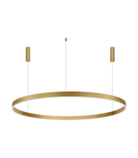 Motif Integrated LED Pendant Ceiling Light Brass Gold Triac Dimmable LED 80W 6000lm-1