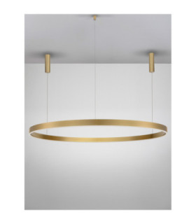 Motif Integrated LED Pendant Ceiling Light Brass Gold Triac Dimmable LED 80W 6000lm-2