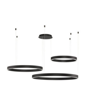 Motif Integrated LED Pendant Ceiling Light Sandy Black Dimmable LED 110W 6160lm-1