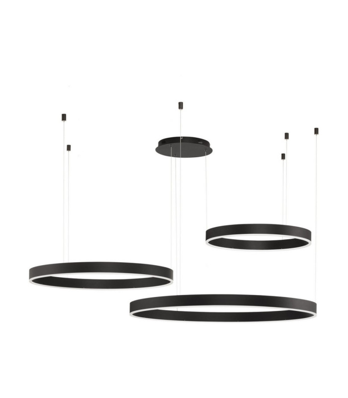 Motif Integrated LED Pendant Ceiling Light Sandy Black Dimmable LED 110W 6160lm-1