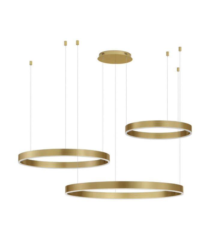 Motif Integrated LED Pendant Ceiling Light Brass Gold Dimmable LED 110W 6160lm-1