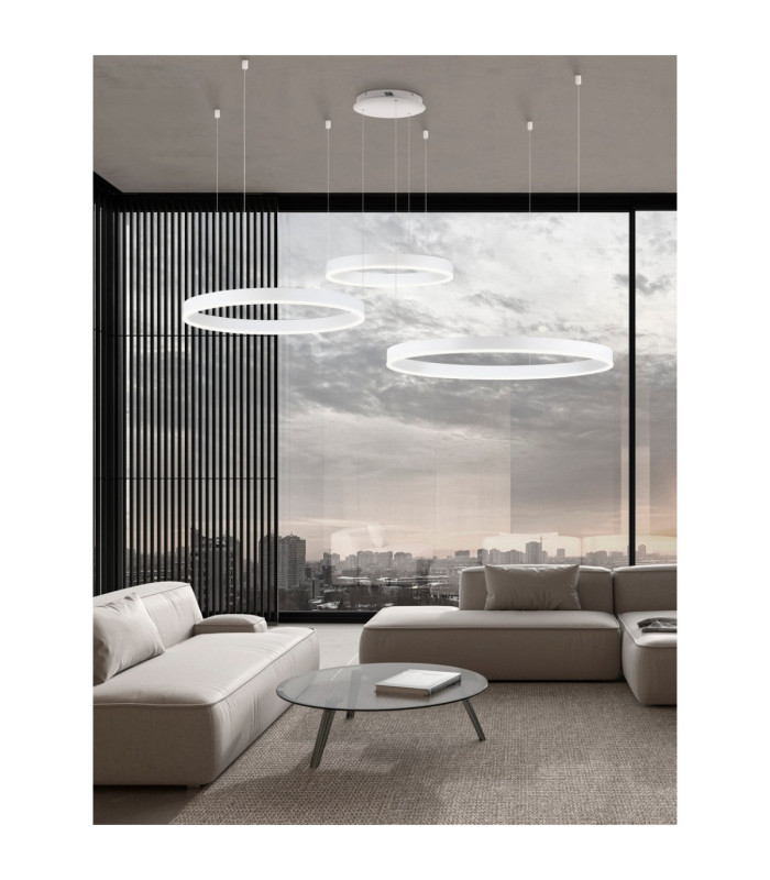 Motif Integrated LED Pendant Ceiling Light Sandy White Dimmable LED 110W 6160lm-2