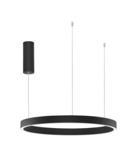 Elowen Integrated LED Pendant Ceiling Light Sandy Black Triac Dimmable LED 60W 2552lm 3000K-1