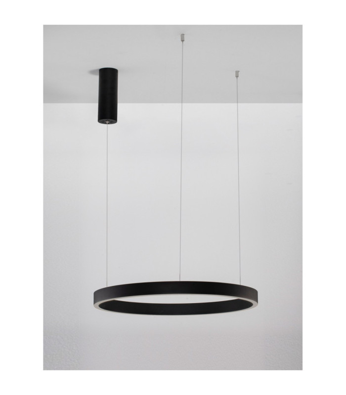 Elowen Integrated LED Pendant Ceiling Light Sandy Black Triac Dimmable LED 60W 2552lm 3000K-3