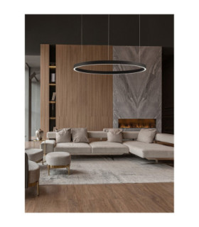 Elowen Integrated LED Pendant Ceiling Light Sandy Black Triac Dimmable LED 106W 4899lm 3000K-2