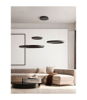 Elowen Integrated LED Pendant Ceiling Light Sandy Black Triac Dimmable LED 181W 8891lm 3000K-2