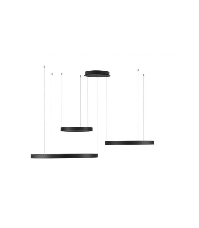 Elowen Integrated LED Pendant Ceiling Light Sandy Black Triac Dimmable LED 181W 8891lm 3000K-3