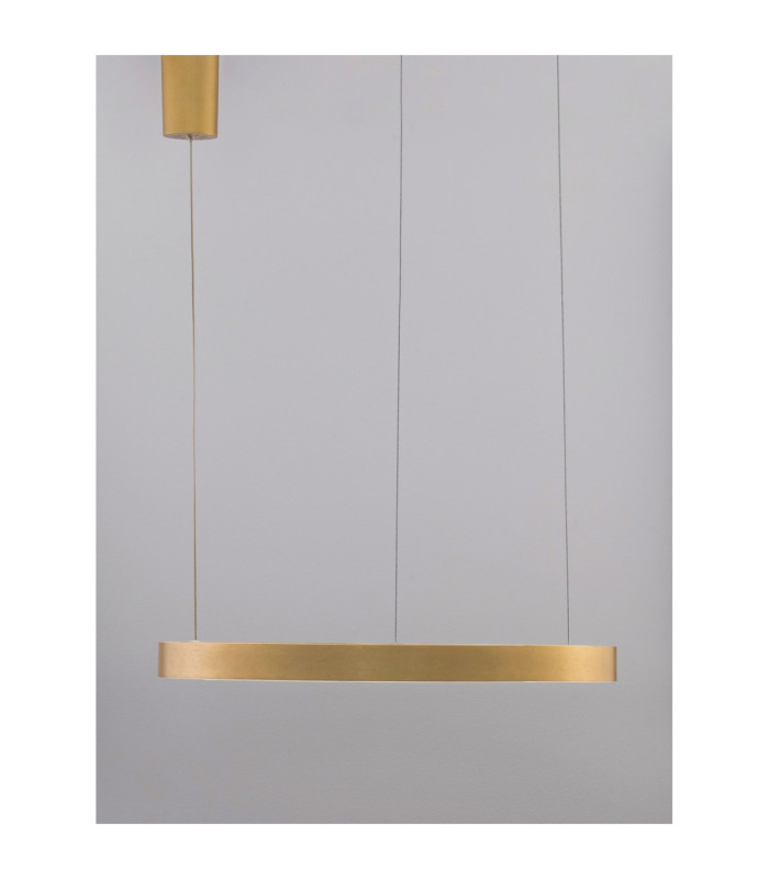 Elowen Integrated LED Pendant Ceiling Light Brushed Gold Triac Dimmable LED 60W 2552lm 3000K-5