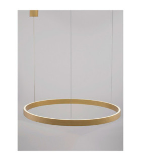 Elowen Integrated LED Pendant Ceiling Light Brushed Gold Triac Dimmable LED 77W 3326lm 3000K-2